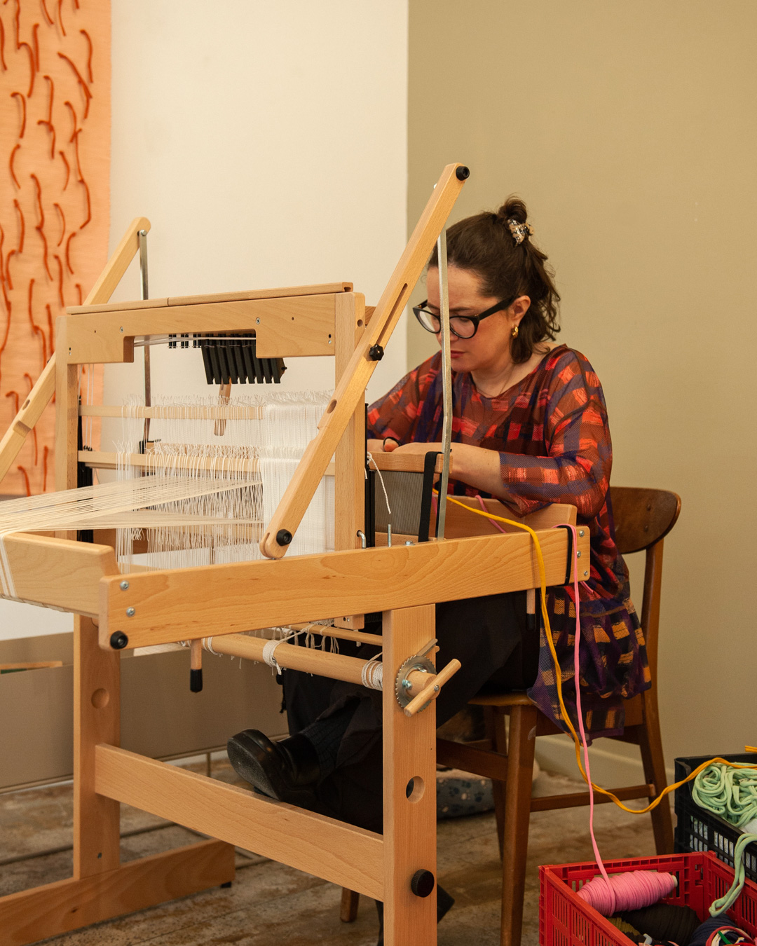 Here’s Celia, founder of @rugbygur, at work on one of the handmade rugs from our collaboration.

Each rug is carefully crafted by hand in the GUR atelier, with a strong sensitivity to design and attention to detail.

Get yours now at thecampamento.com!

Remember that today we are hosting a pop-up and workshop in Porto to celebrate the collaboration. Children aged 5+ can learn the basics of hand weaving. See you at Rua Joaquim António Aguiar, 65!

Schedule
Pop-up 10:00–19:00
GUR Kids Workshop 15:30