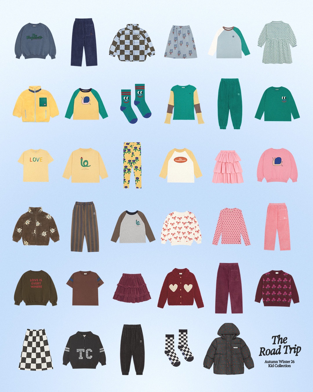 Here's a preview of the #AW26 collection #TheRoadTrip 

Coming July 29! ⭐

#KidCollection #TheCampamento