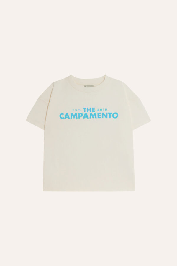 カンパメントホワイトキッズTシャツ