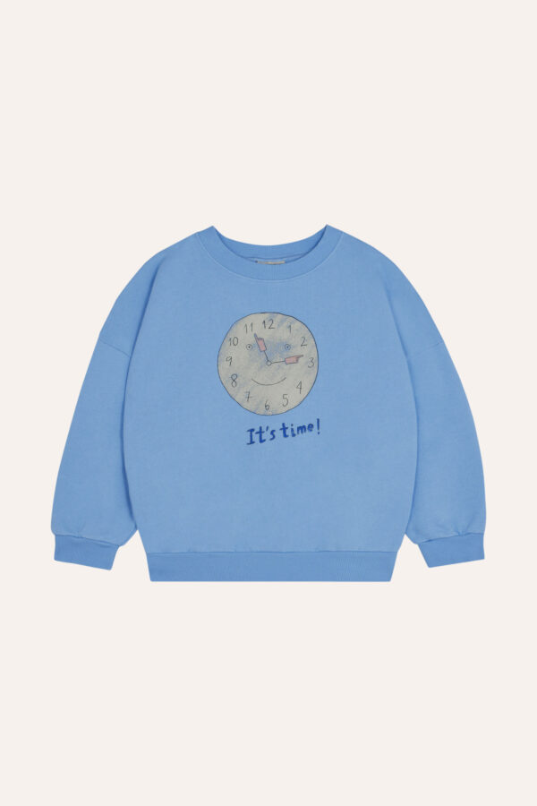 It's Time Oversized Kids Sweatshirt