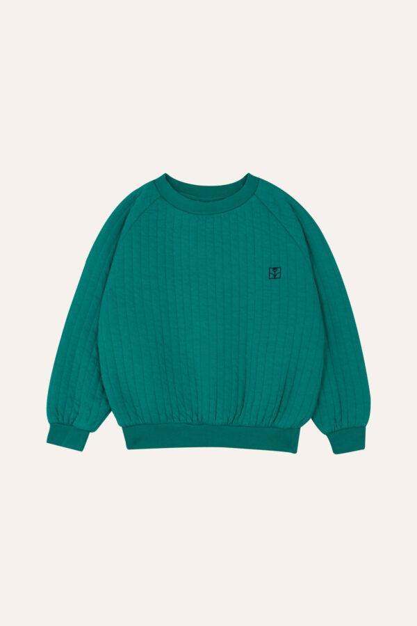 Green Padded Kids Sweatshirt