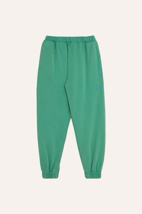 Green Washed Jogging Trousers